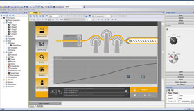 Capture d'écran de l'interface du programme de TX Visu Pro