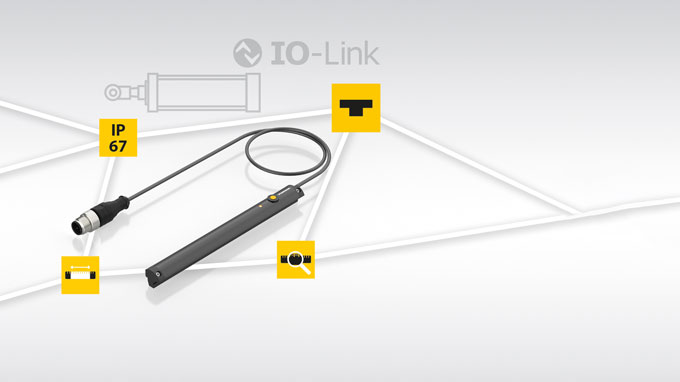 Capteurs de position magnétiques avec IO-Link